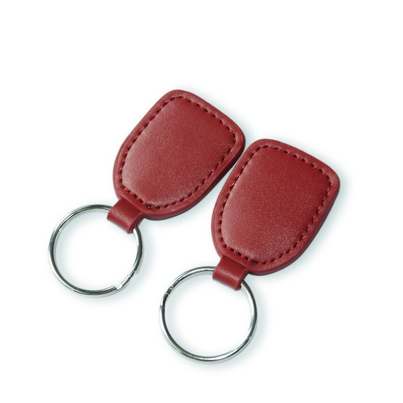 Leather Keyfob tags