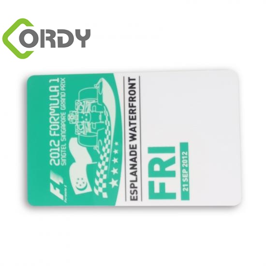 125KHZ Clear printing rfid business card