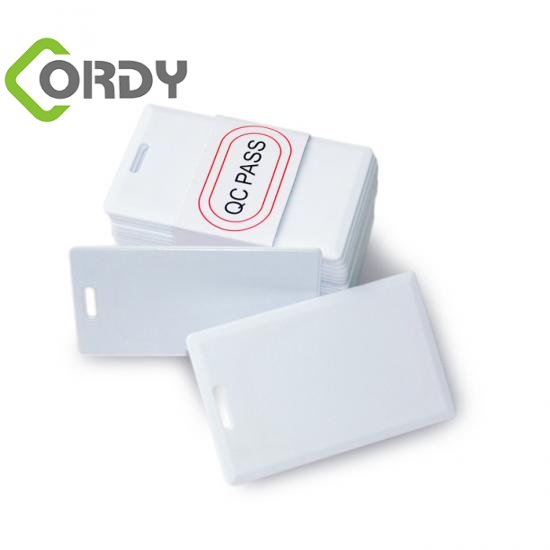 RFID blank clamshell card