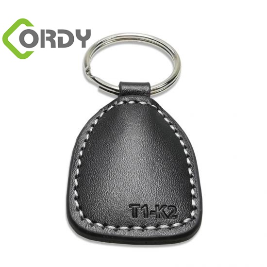 cuir imperméable RFID tache clé