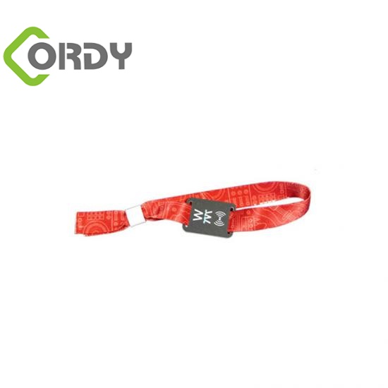 Custom Printed RFID Woven Wristband