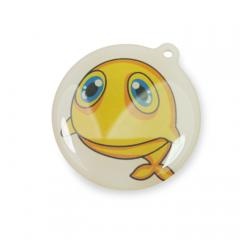 Porte-clés époxy RFID avec logo
